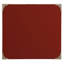 Table de bout rouge à 1 tiroir-226772486