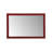 Varsha Rectangle  Glossy Burgundy Mirror-1445506115