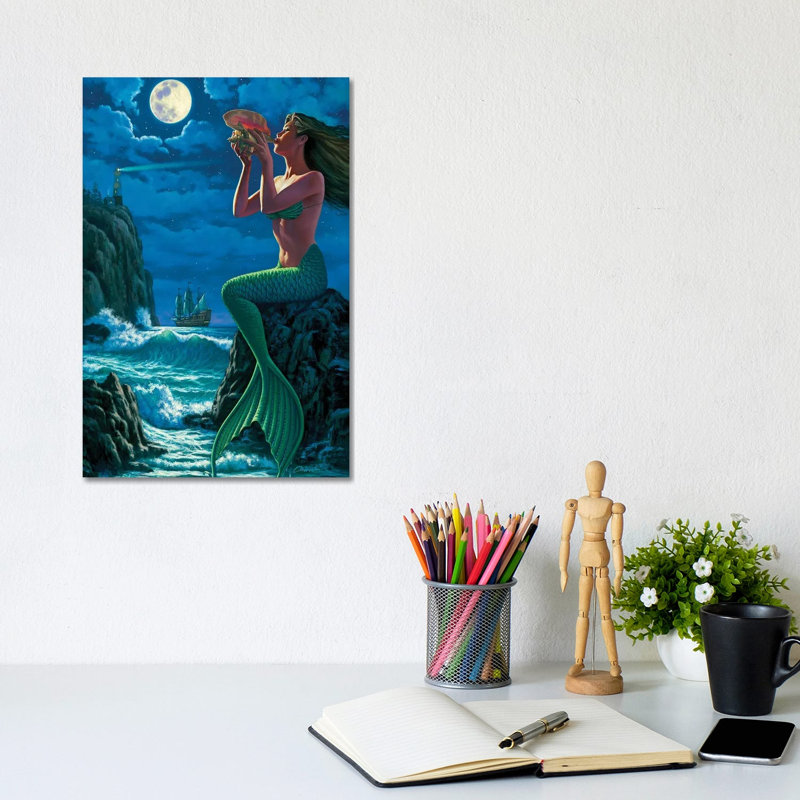 The Sounds Of Night by Wil Cormier - No Frame Gallery-Wrapped Canvas Giclée on Canvas, 30.48cm H x 20.32cm W