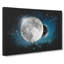 Earth Behind The Moon - Wrapped Canvas-56642882