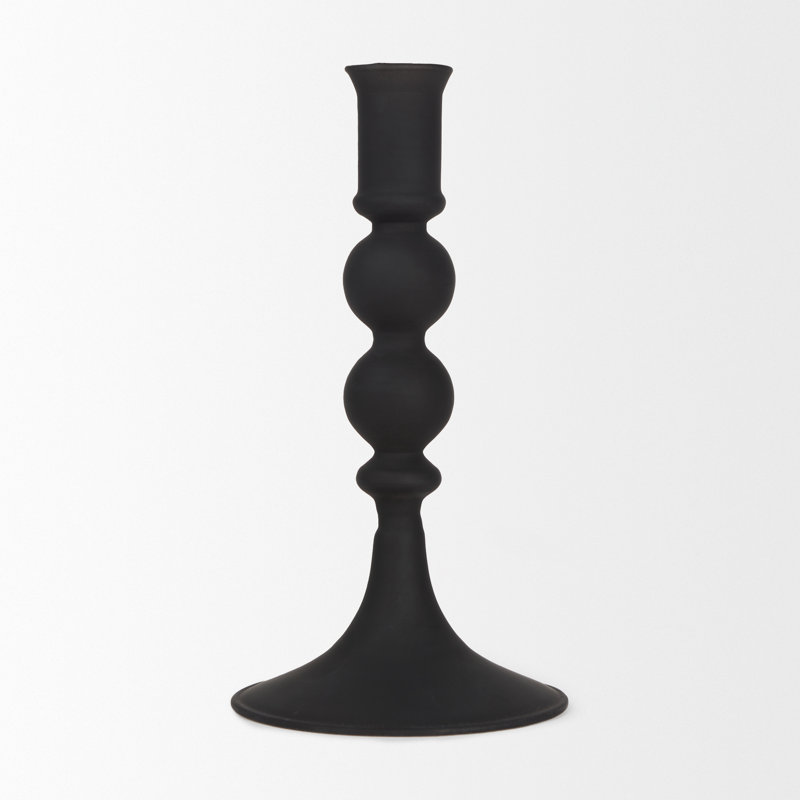 Bougeoir de table en métal Loudon, H 8 po x l 4 po x P 4 po