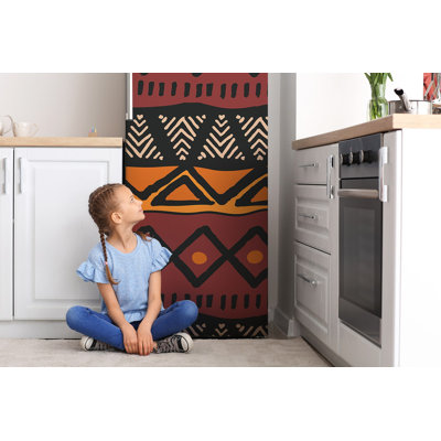 Abstract Door Decal