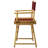 18" Folding Director Chair-19623333-19623320