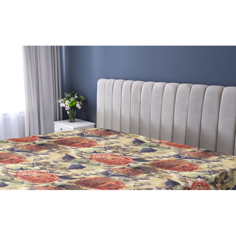 Drap-housse floral Ambesonne