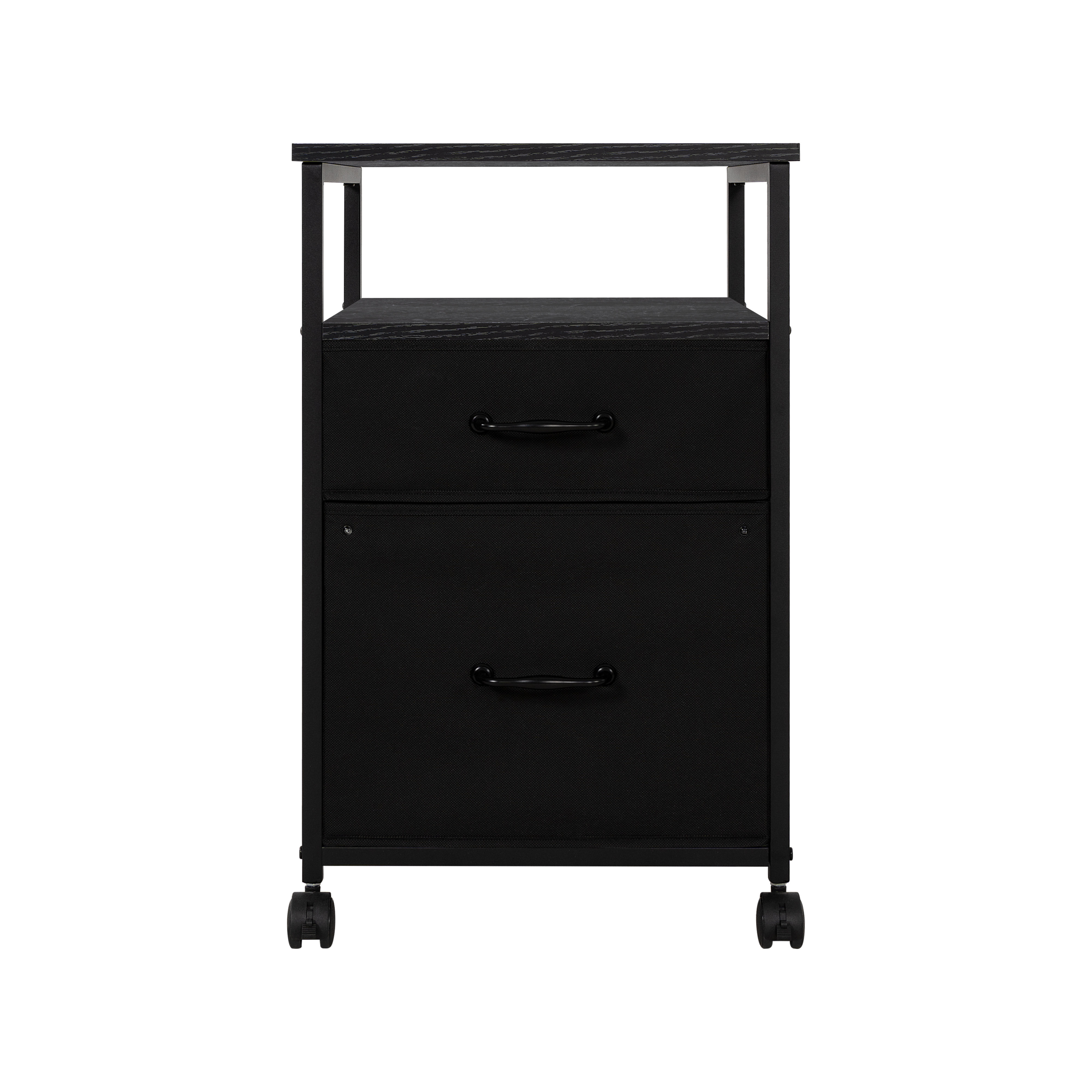 Makeup Storage Cabinet by Naomi Home-Color:Black,Size:7 Drawer, Size: 7 Drawer/Black