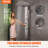 52 Shower Panel With Handheld Shower Head