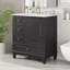 Meuble-lavabo avec une porte et trois tiroirs-606100780
