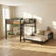 Lit superposé séparable en métal et bois aggloméré Bonwell de l 65,4 po x P 82,7 po x H 59,1 po Bonwell