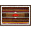 Brown Lines - Single Picture Frame Print-439713801
