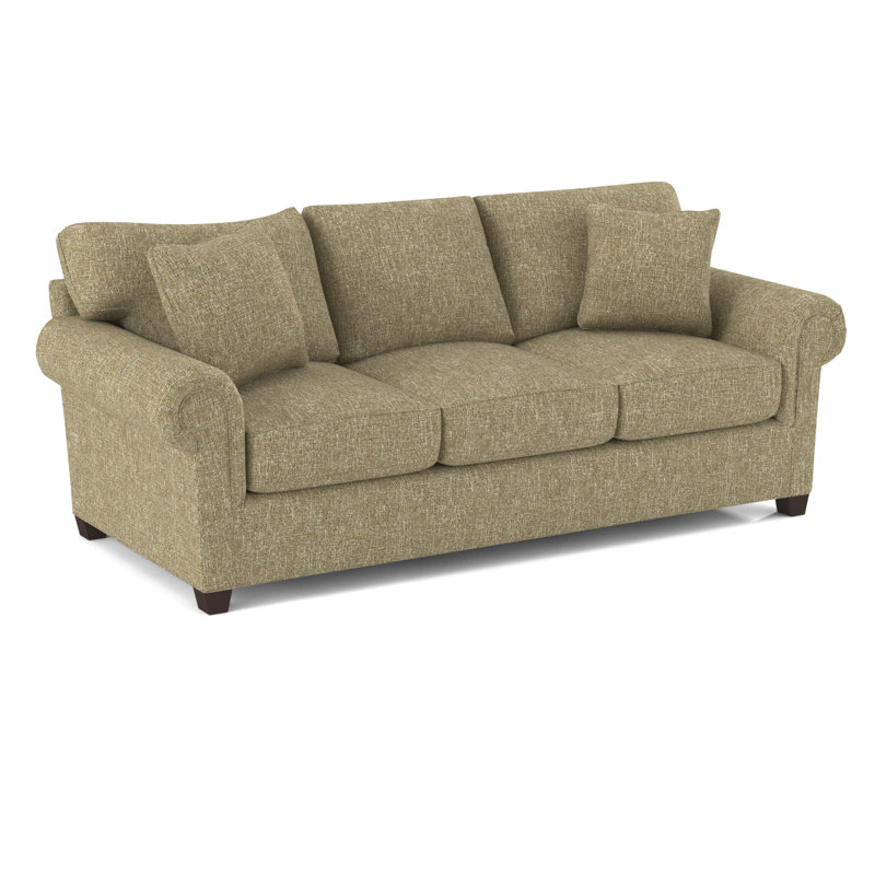 Grace 86" Sleeper Sofa Bed with Reversible Cushions, Innerspring, Connelly Wren