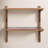 Meridien Tiered Solid Wood Wall Shelf-1243189886