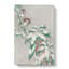 Sparrows On A Berry Bush by Ohara Koson - Wrapped Canvas-55318281