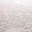 Tapis rose rectangulaire en polypropylène tissé à la machine Katriena-538591006