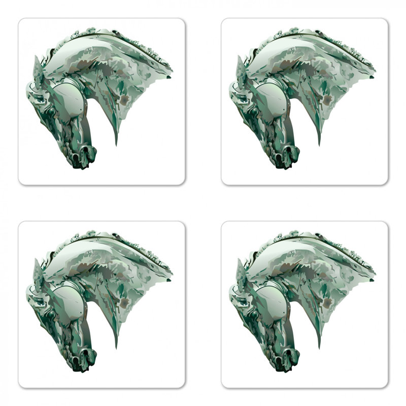 Square 4 Piece Coaster Set