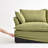 Keivon 5 - Pieces Upholstered Sectional Modular Sofa Chaise, Cloud Sofa for Living Room-1027073340
