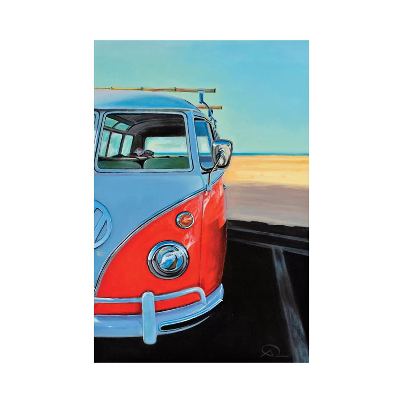 Reach The Beach by Antoine Renault - Wrapped Canvas Print, 30.48 cm H x 45.72 cm W