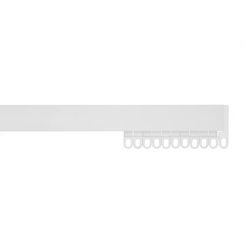 White Curtain Track, 2.8cm x 175cm x 2.9cm