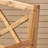 Zaryiah Acacia Outdoor Stool with Cushion-1998255652
