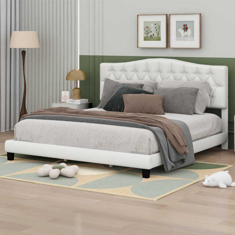 Heyder Upholstered Platform Bed Bed