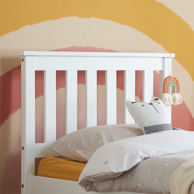 Alam Bed Frame, White, Single (3')