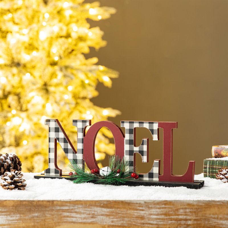 Décoration de table 15 "L NOEL"