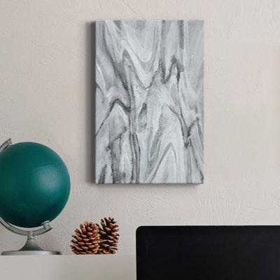 Marbled White IV - Wrapped Canvas Print