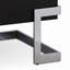 ACME Calnan Madeleine avec plateau relevable, noir brillant et chrome-33420000