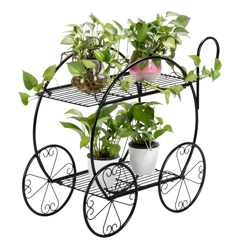 Plant Stand, 23.36" H x 25.6" W x 13.78" D