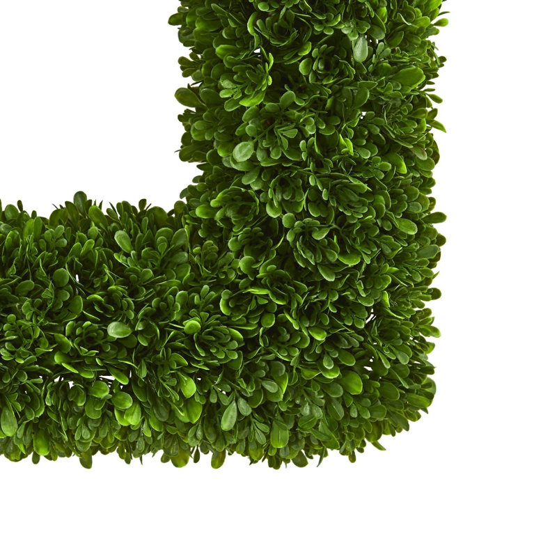 Tea Leaf Square Wreath UV Resistant