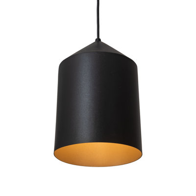 Luminaire suspendu cylindrique 1 lumière Kyier
