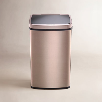 Nine Stars 13.2 Gallon Stainless Steel Motion Sensor Trash Can