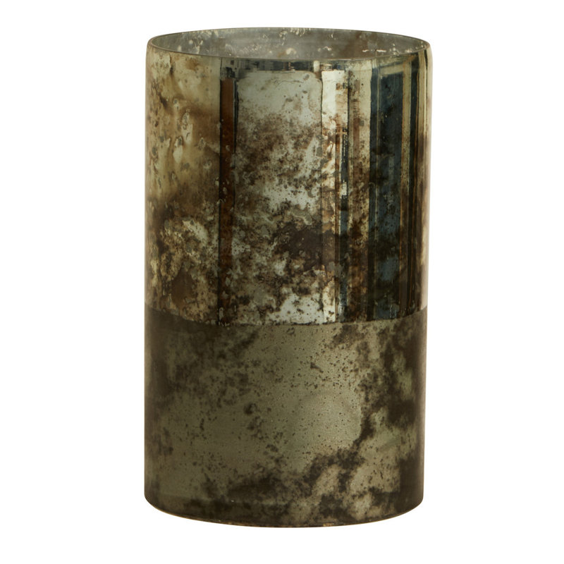 Helene Glass Table Vase, 19cm H x 12cm W x 12cm D