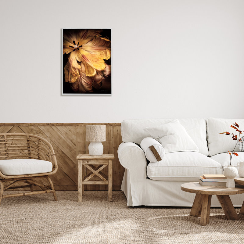 Hibiscus par Debra Van Swearingen, H 30 po x l 24 po x P 1,5 po, Estampe numérique Farmhouse