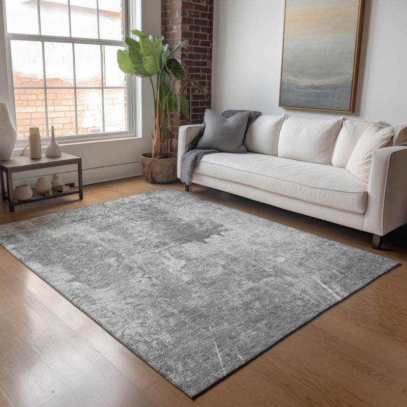 Machine Washable Indoor/Outdoor Kadyn ACN2226 Abstract Rug, Rectangle 5' x 7'6"