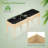 Outdoor Raised Garden Bed With Legs 73x23x30in Wood Planter Box With Divider Panel-159864000