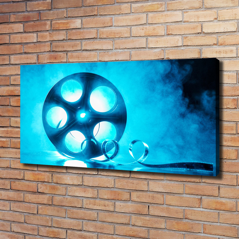 Film Roll - Wrapped Canvas Print