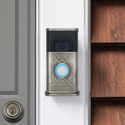 Art Deco Video Doorbell Cover (Ring 2nd Gen Compatible)