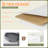 43.3"W Media Dresser TV Stand with Power Outlets & LED Lights - 5 Fabric Storage Drawers for Bedrooms-203269666