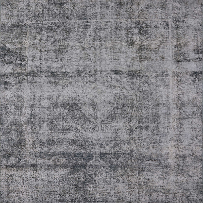 Tapis 100% Mid-Century moderne lavable à la machine 1866, Carré 5 pi