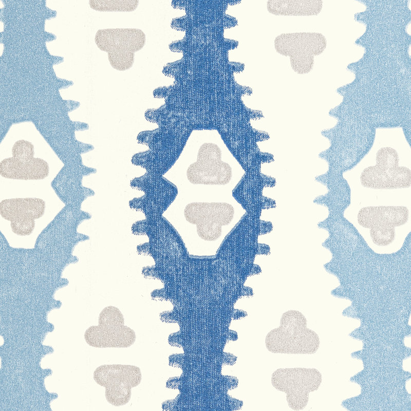 Avondale Elba 33' L x 27" W Wallpaper Roll, Capri