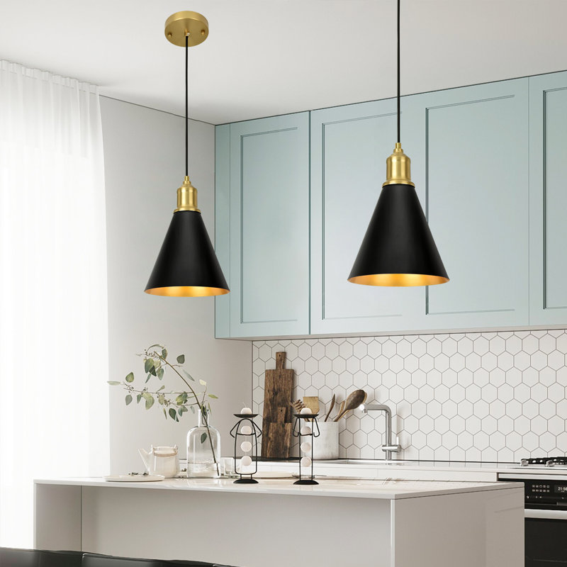 Mingenew 2 - Light Black Cone Pendant