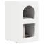29.5cm W Manufactured Wood Bedside Table