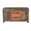 Goa Cube 120cm Solid Wood Sideboard