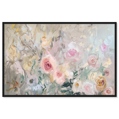 Art Remedy Elegant Glam Art Canvas, Evanescent Blossoms II