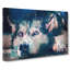 A Husky Dog In Abstract - Wrapped Canvas Print-55300230