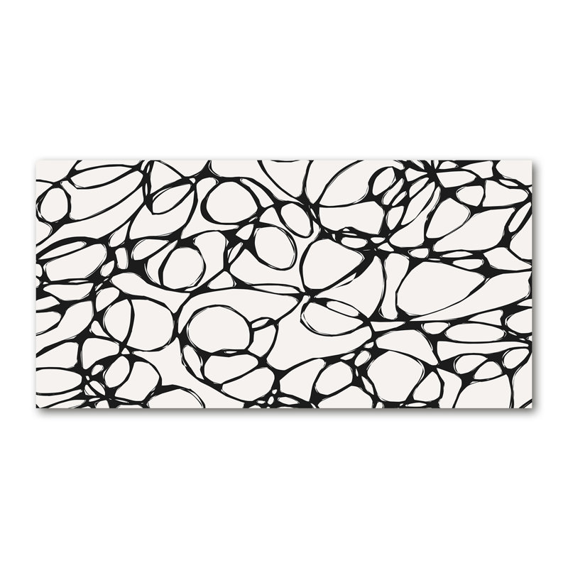 Chaotic Circles - Wrapped Canvas Print