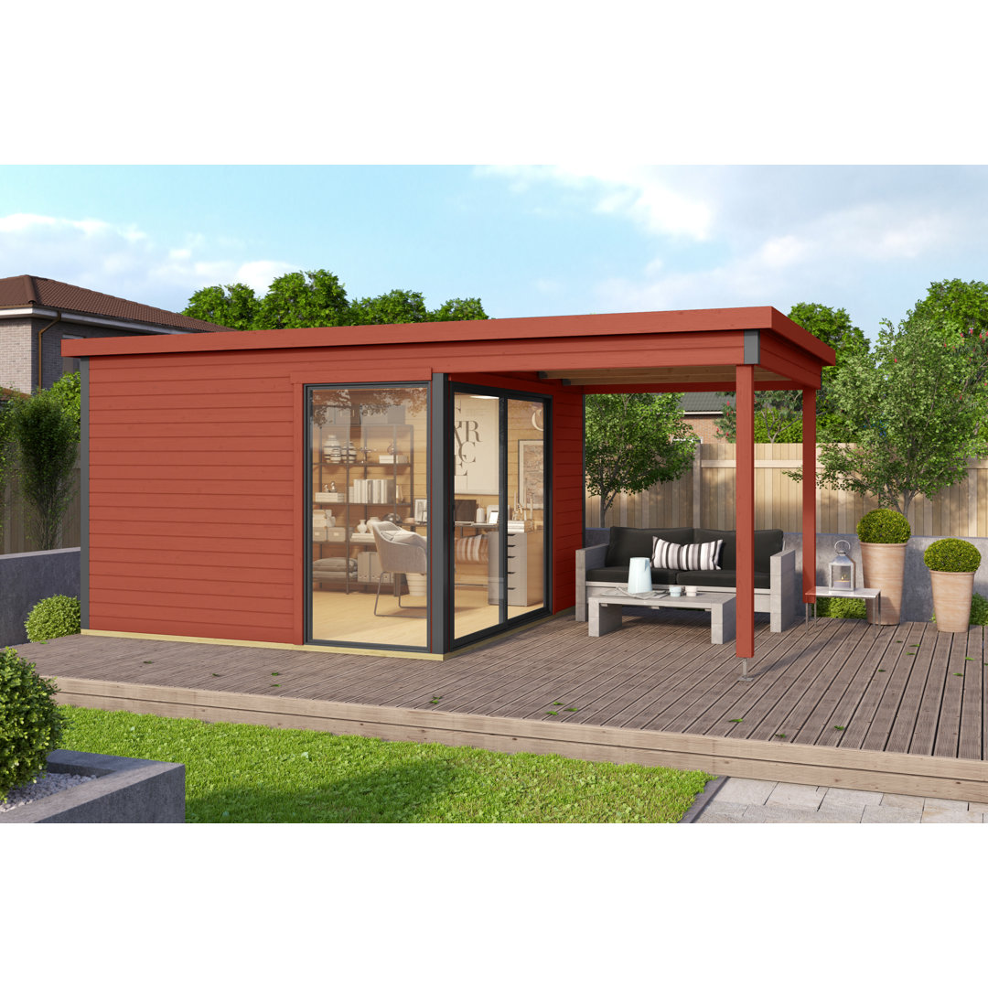 Gartenhaus / Outdoor-Küche / Homeoffice / Sauna / Wellness Domeo 2, 524x300