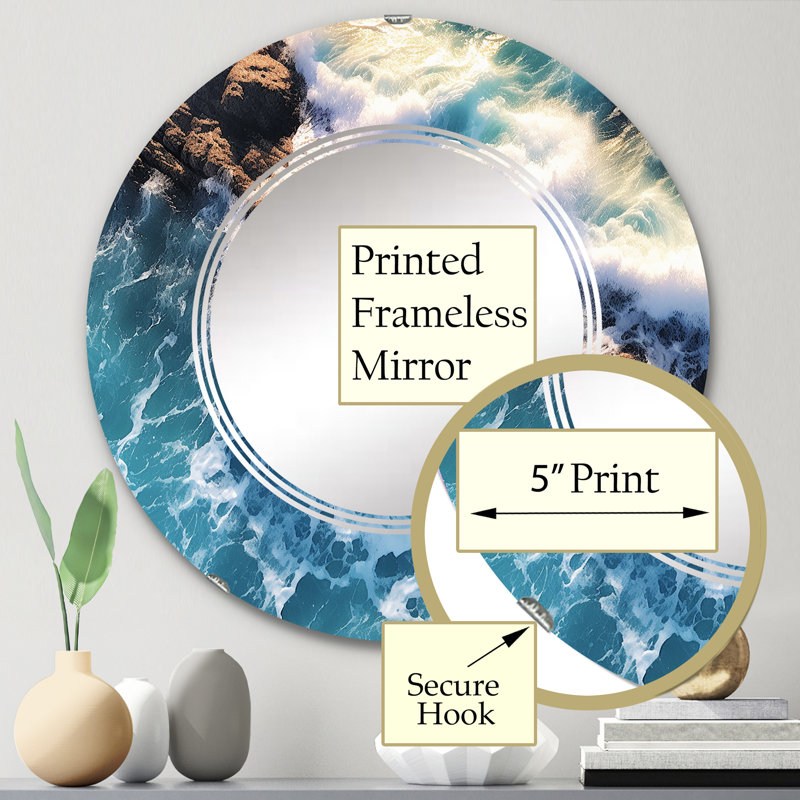 Miroir Zuhair, 24 po x 24 po