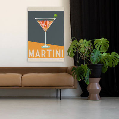 Affiche de cocktail Mid-Century moderne I