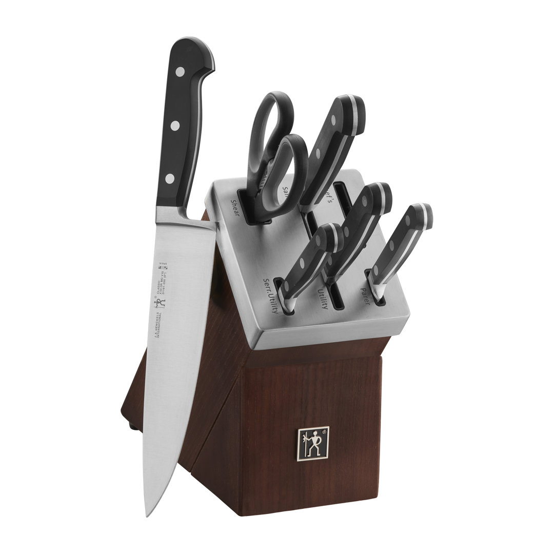 HENCKELS Classic 7-Piece Self-Sharpening Knife Block Set HENCKELS
